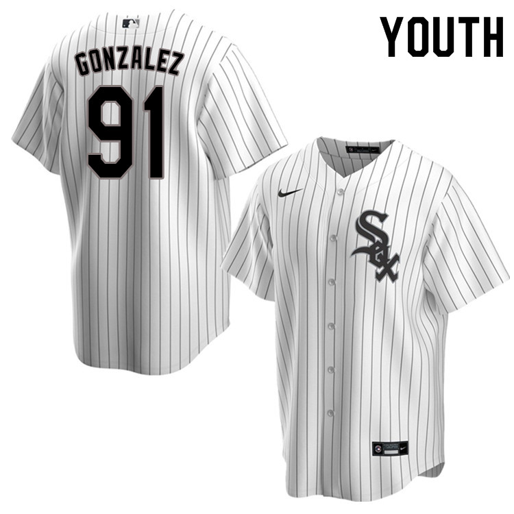 Nike Youth #91 Luis Gonzalez Chicago White Sox Baseball Jerseys Sale-Pinstripe
